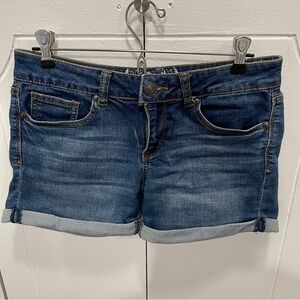 SO Midi Jean Shorts